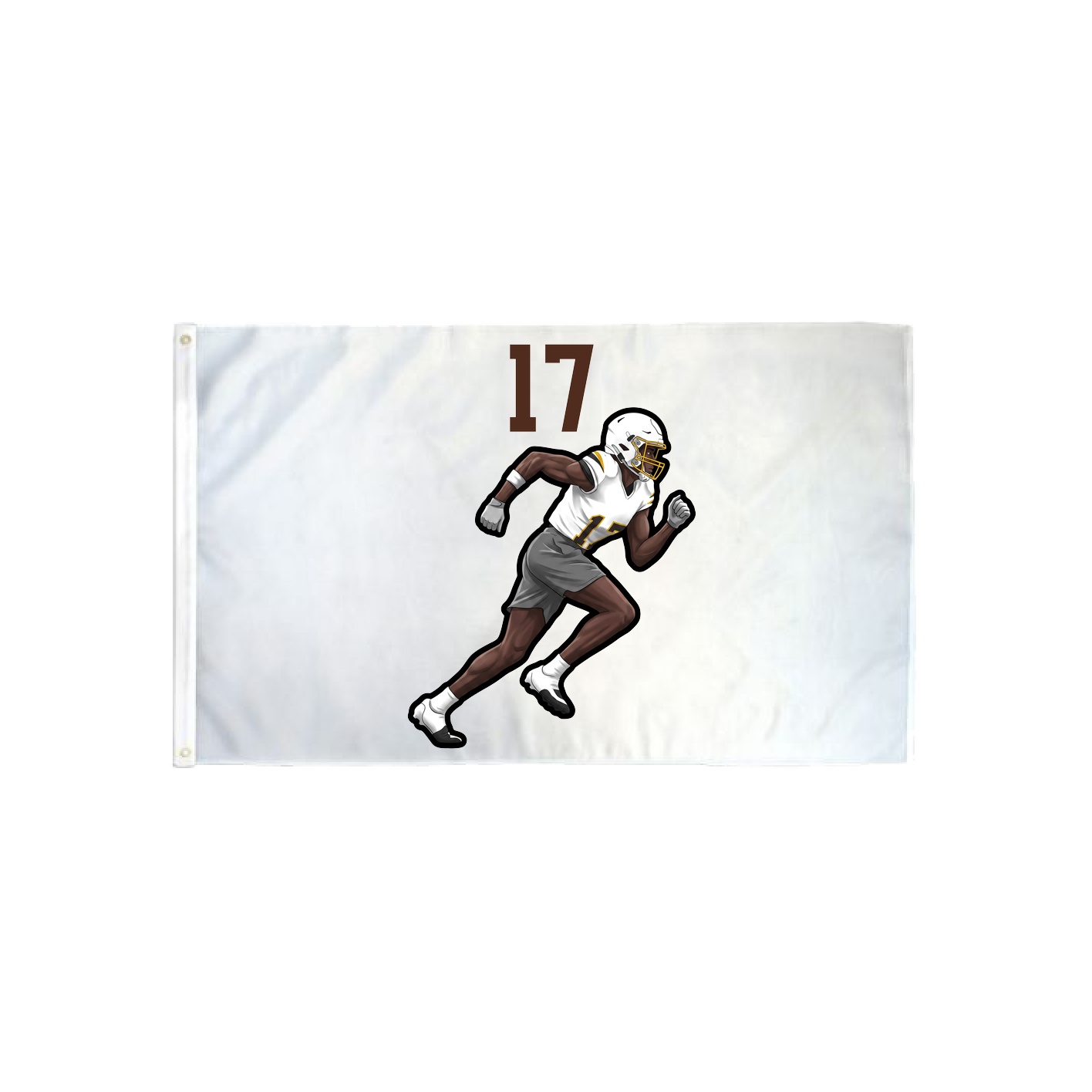 3x5 Flag — Number Top in Classic