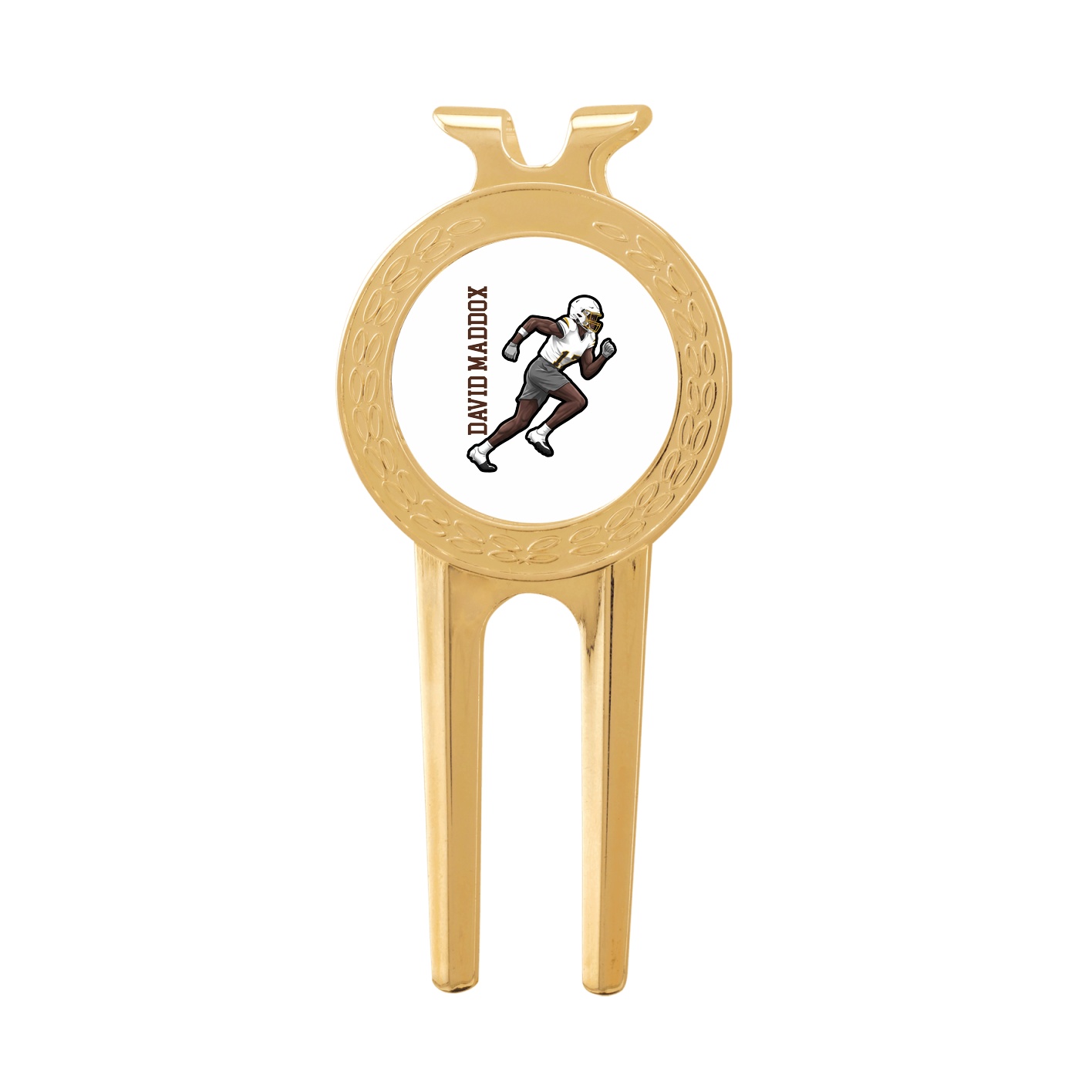 Divot Tool with Ball Marker — Name Vertical in Classic