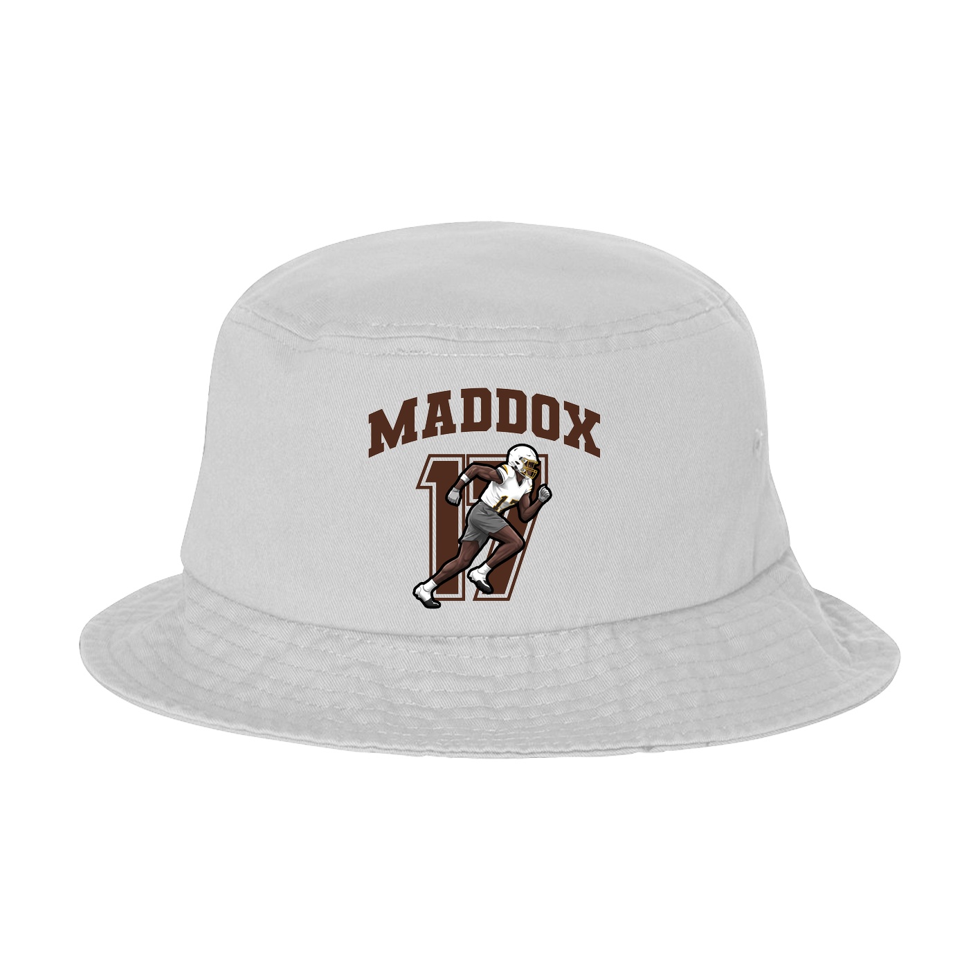 Bucket Cap — Number in White