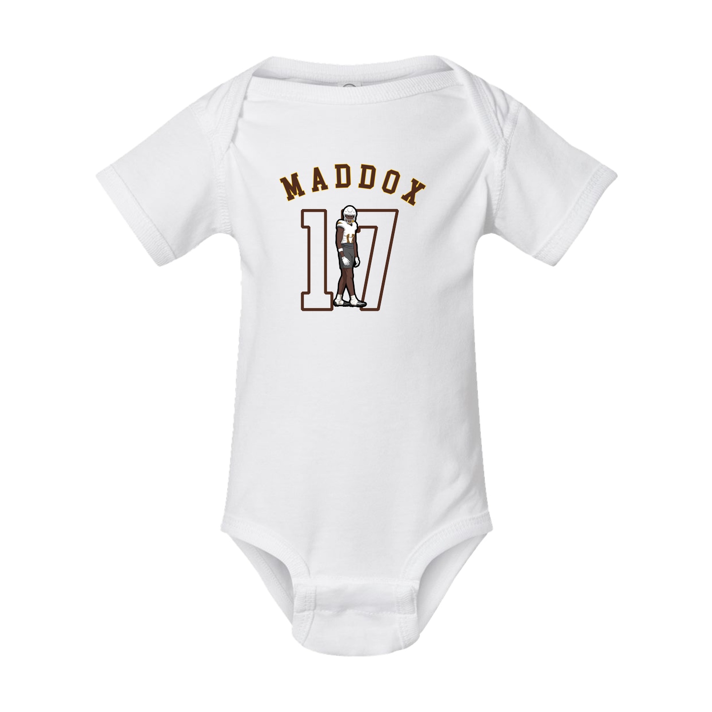 Baby Onesie — Shirsey Arch in White