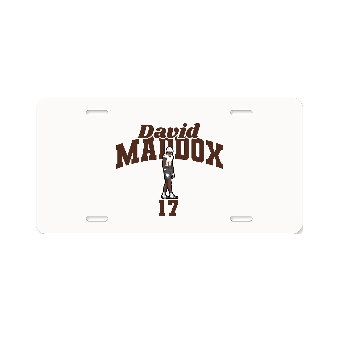License Plate — Signature Arch in Classic