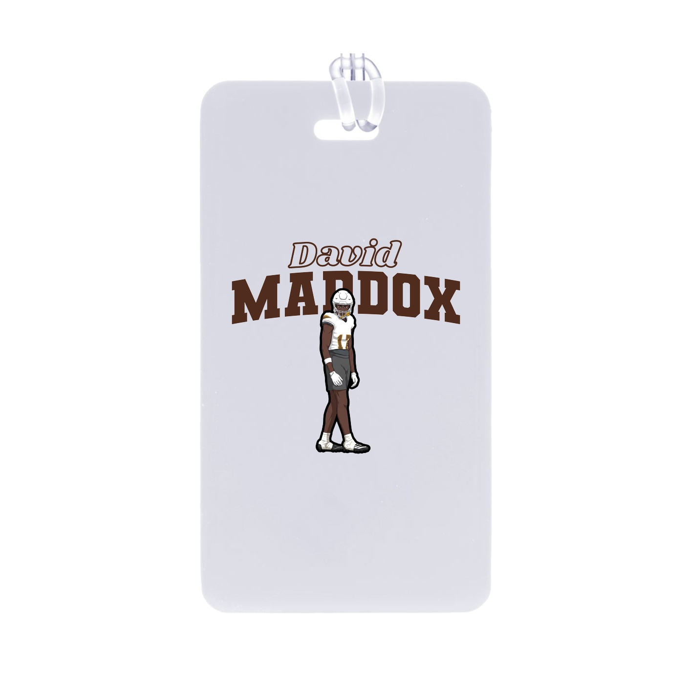 Bag Tag — Name Arch in Classic