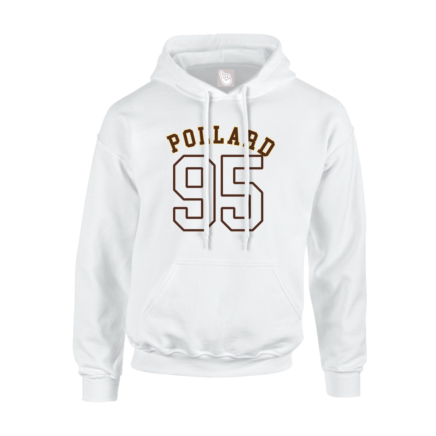 Hoodie — Shirsey Arch in White