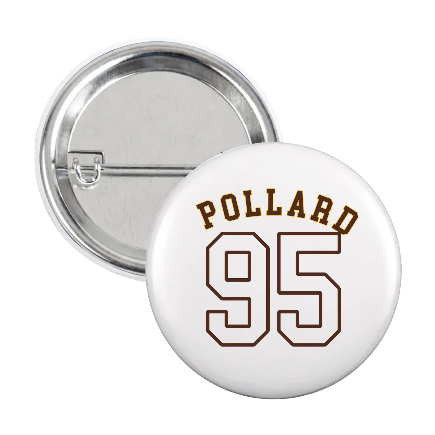 Game Day Button — Shirsey Arch in White