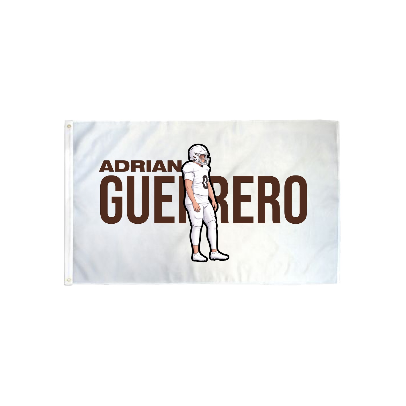 3x5 Flag — Player Name in Classic