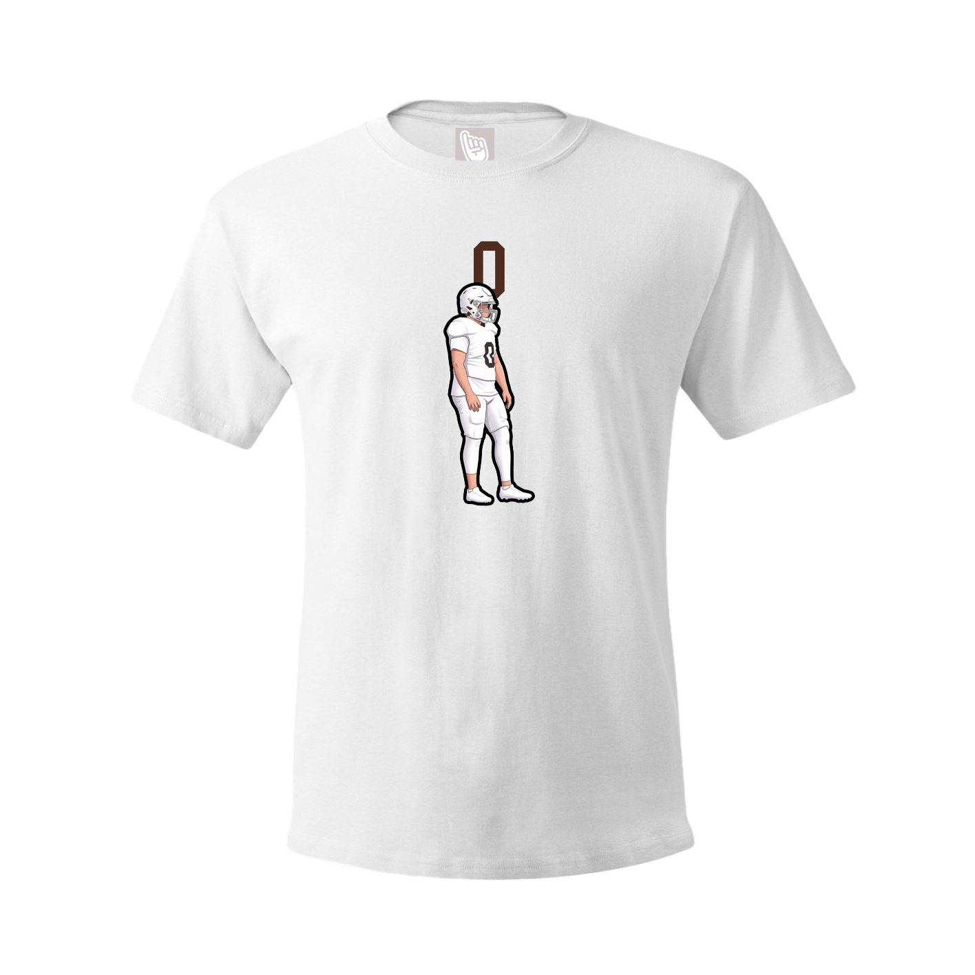 Tee — Number Top in White