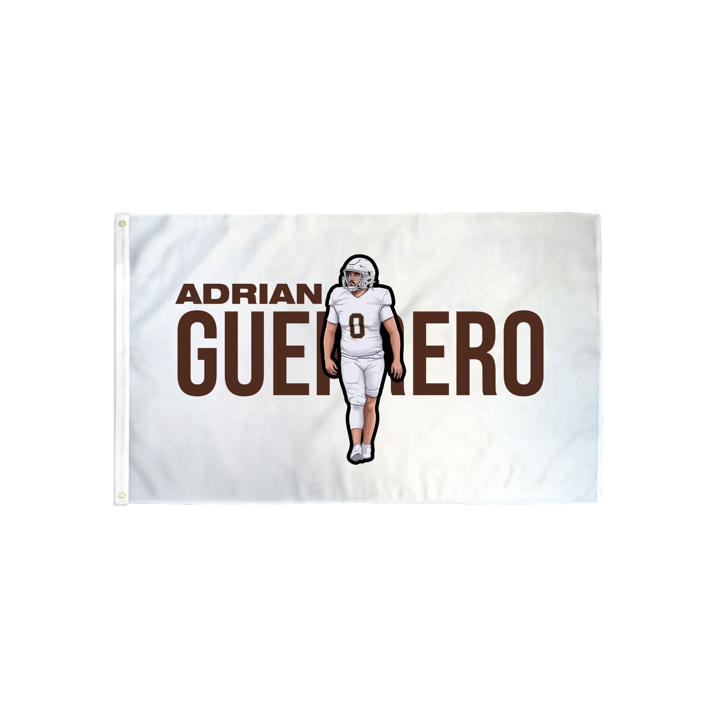 3x5 Flag — Player Name in Classic