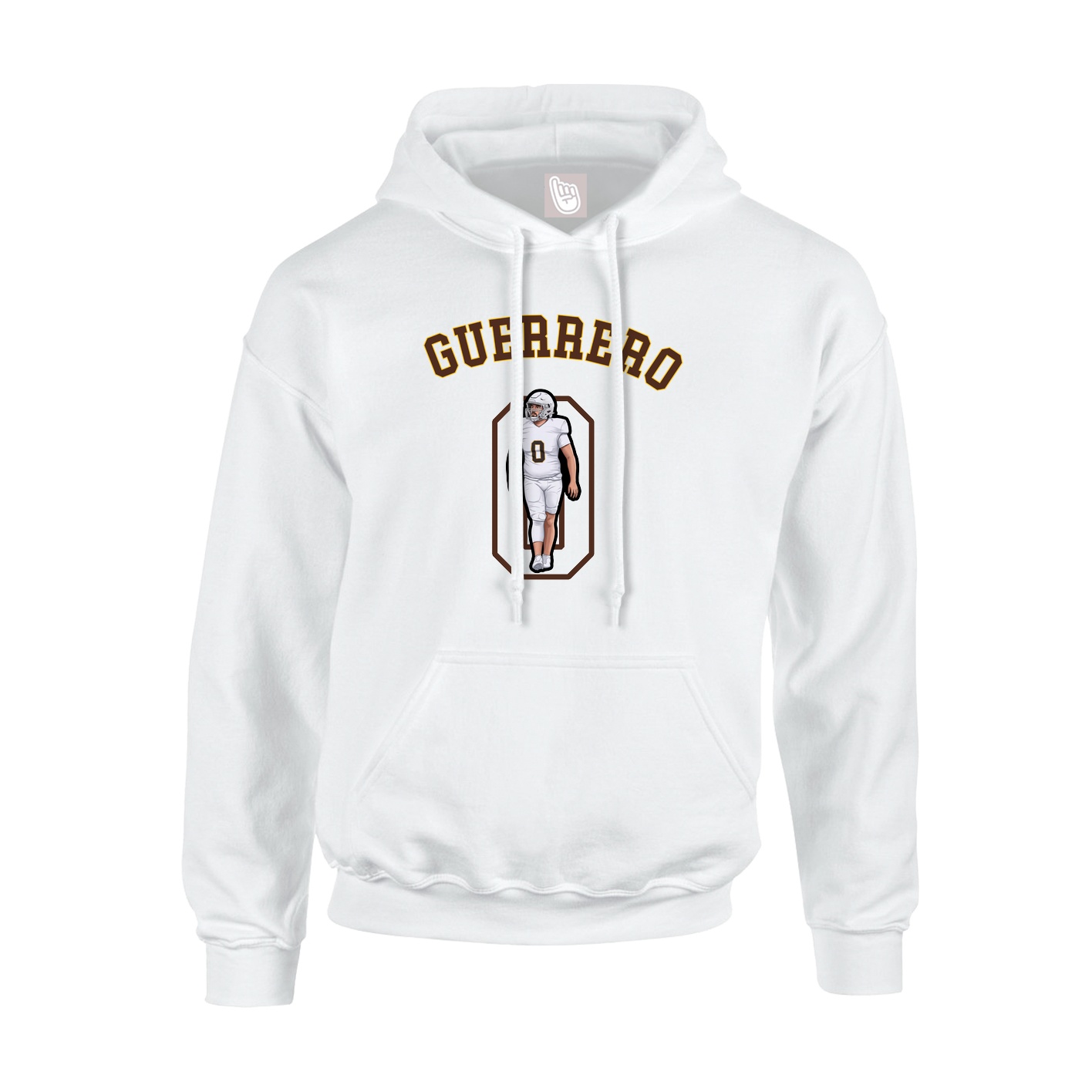 Hoodie — Shirsey Arch in White