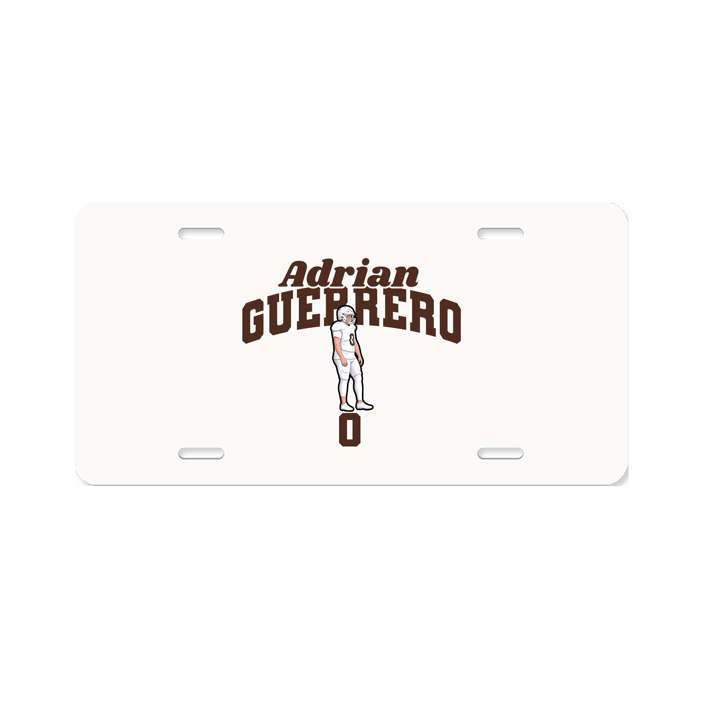 License Plate — Signature Arch in Classic