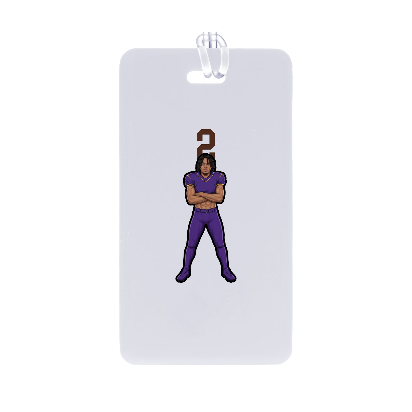 Bag Tag — Number Top in Classic