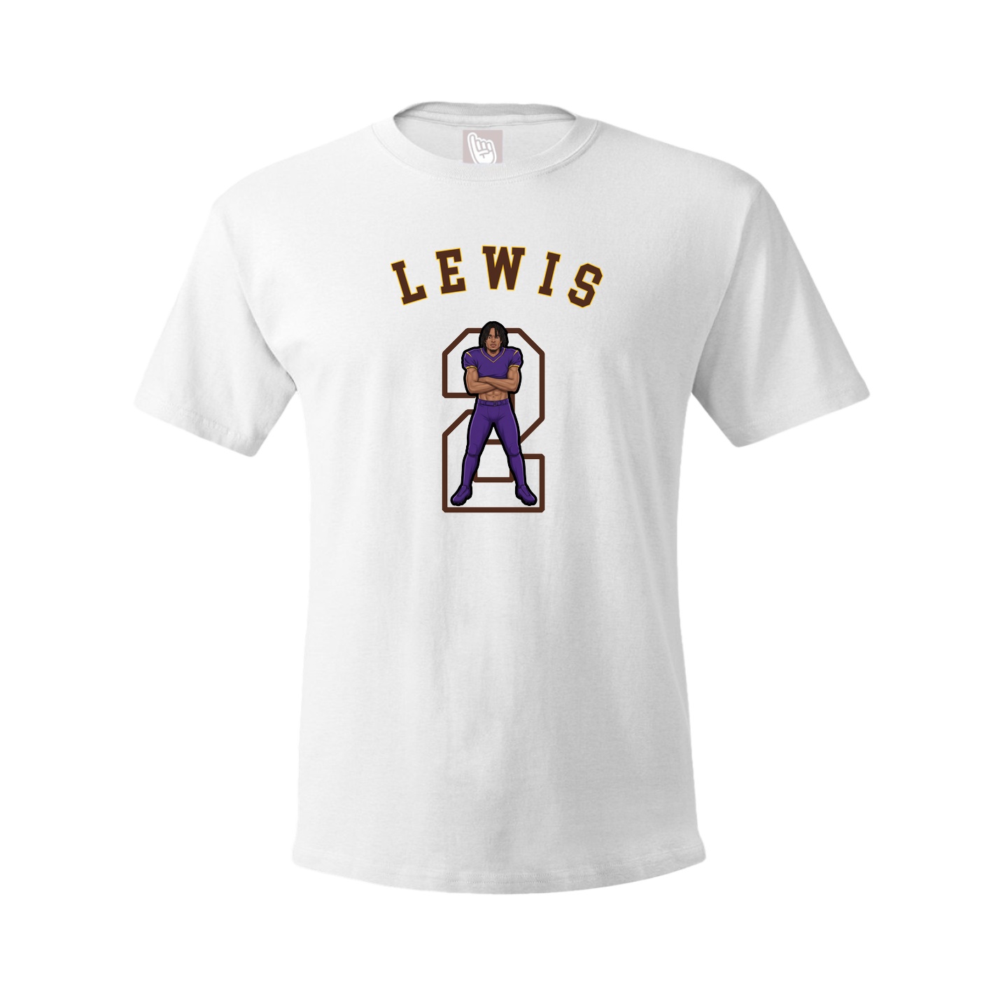 Youth Tee — Shirsey Arch in White
