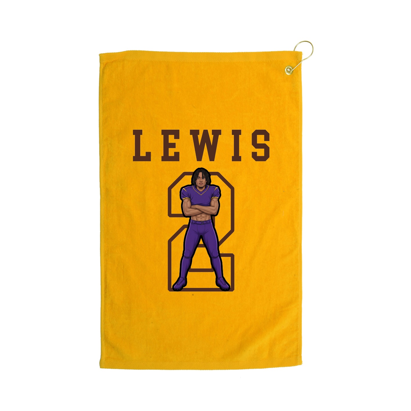 Golf Towel — Shirsey in Gold
