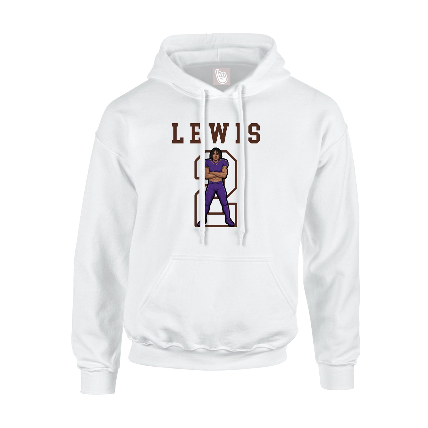 Youth Hoodie — Shirsey in White