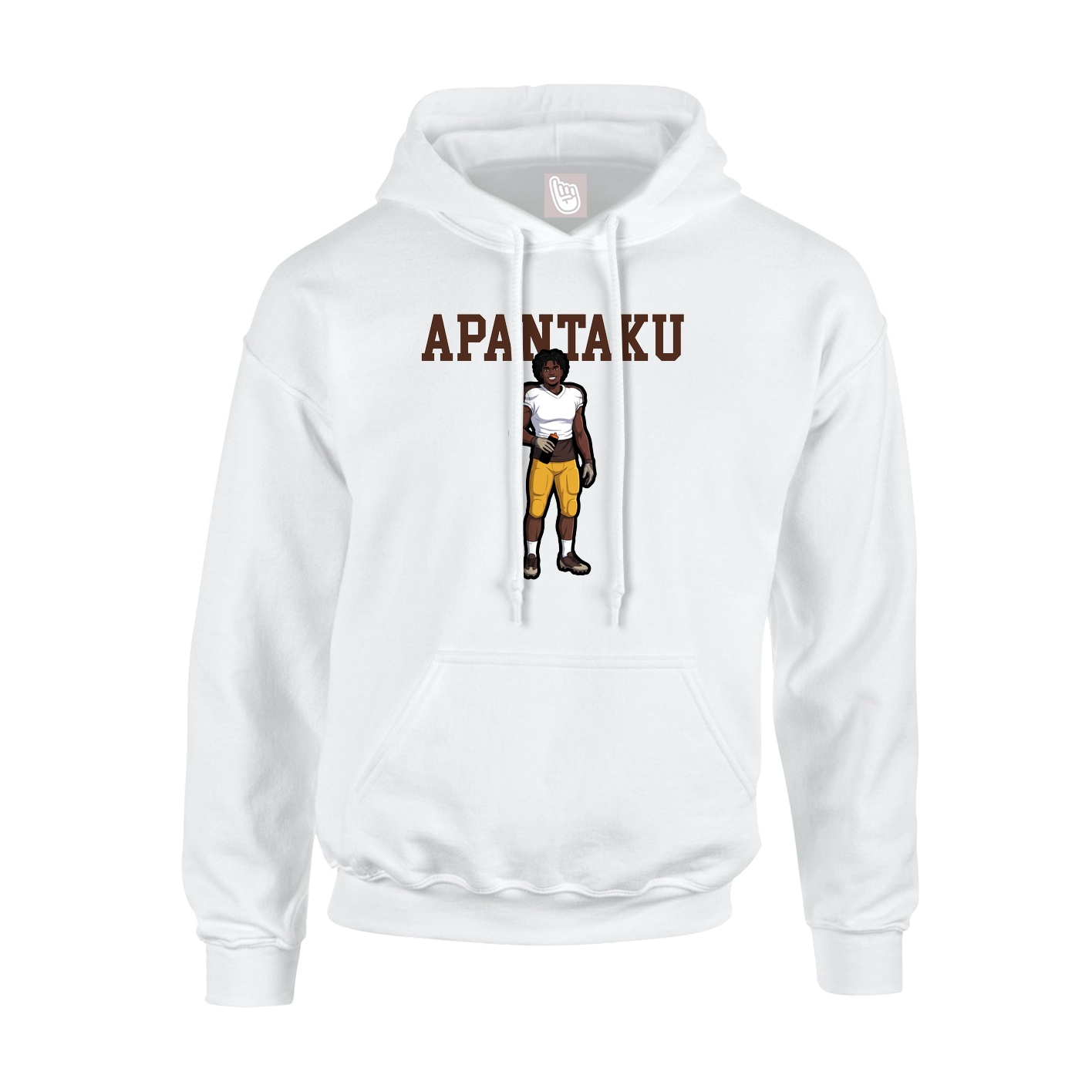 Hoodie — Shirsey in White