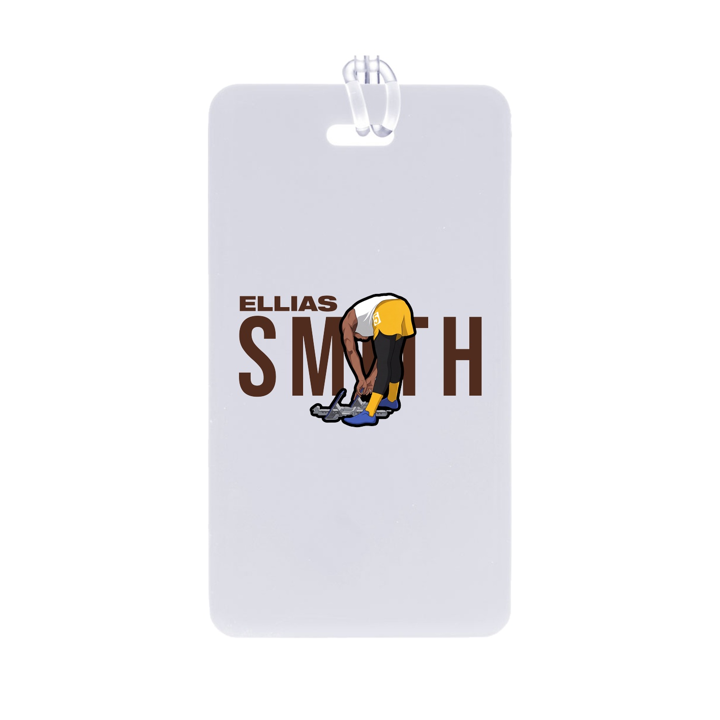 Bag Tag — Player Name in Classic