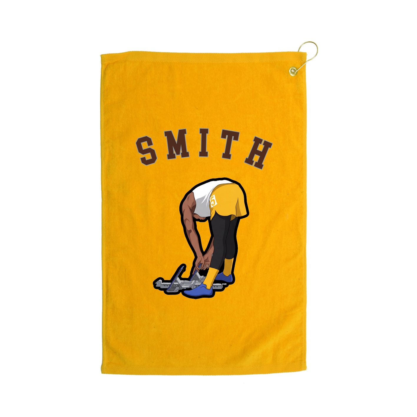 Golf Towel — Shirsey Arch in Gold