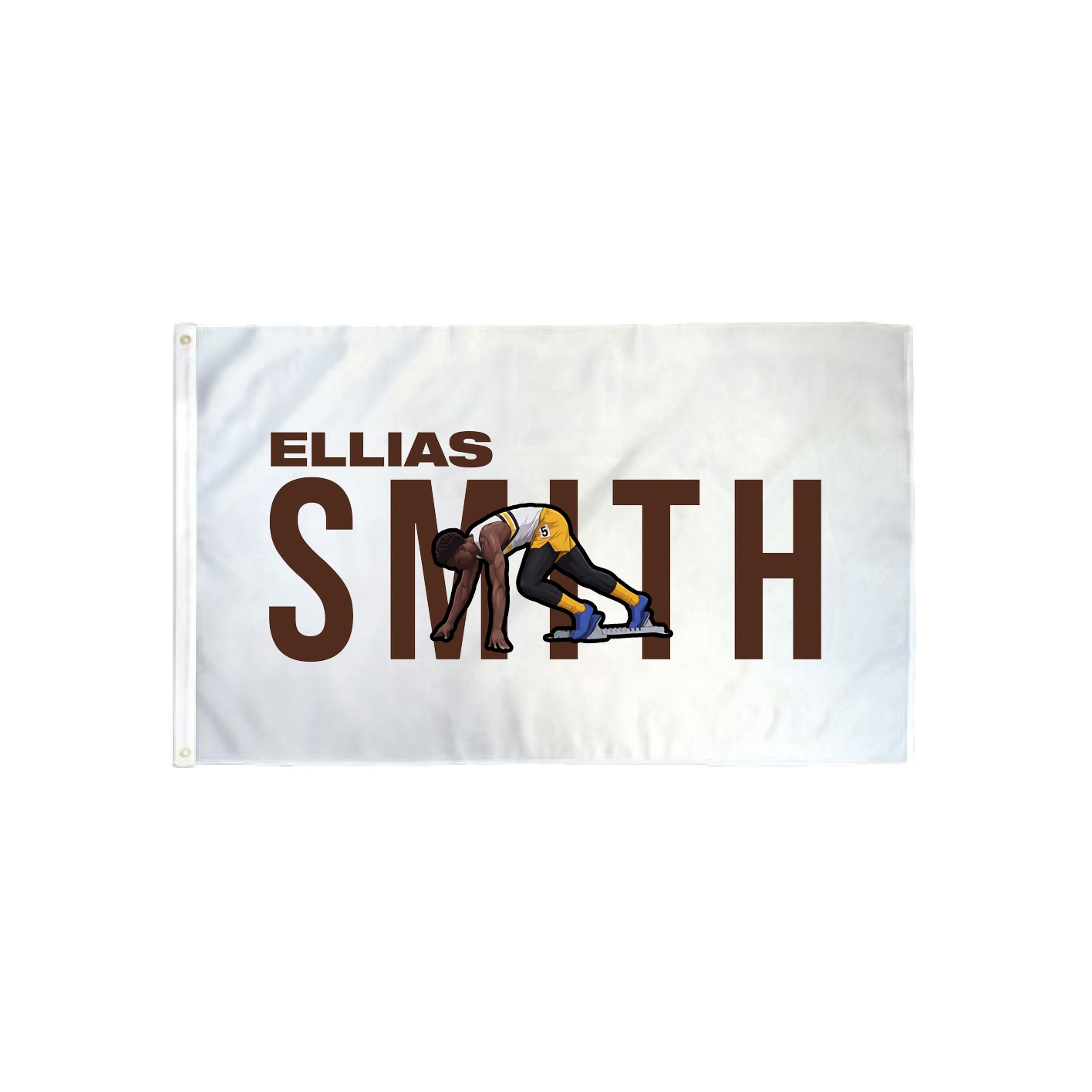 3x5 Flag — Player Name in Classic