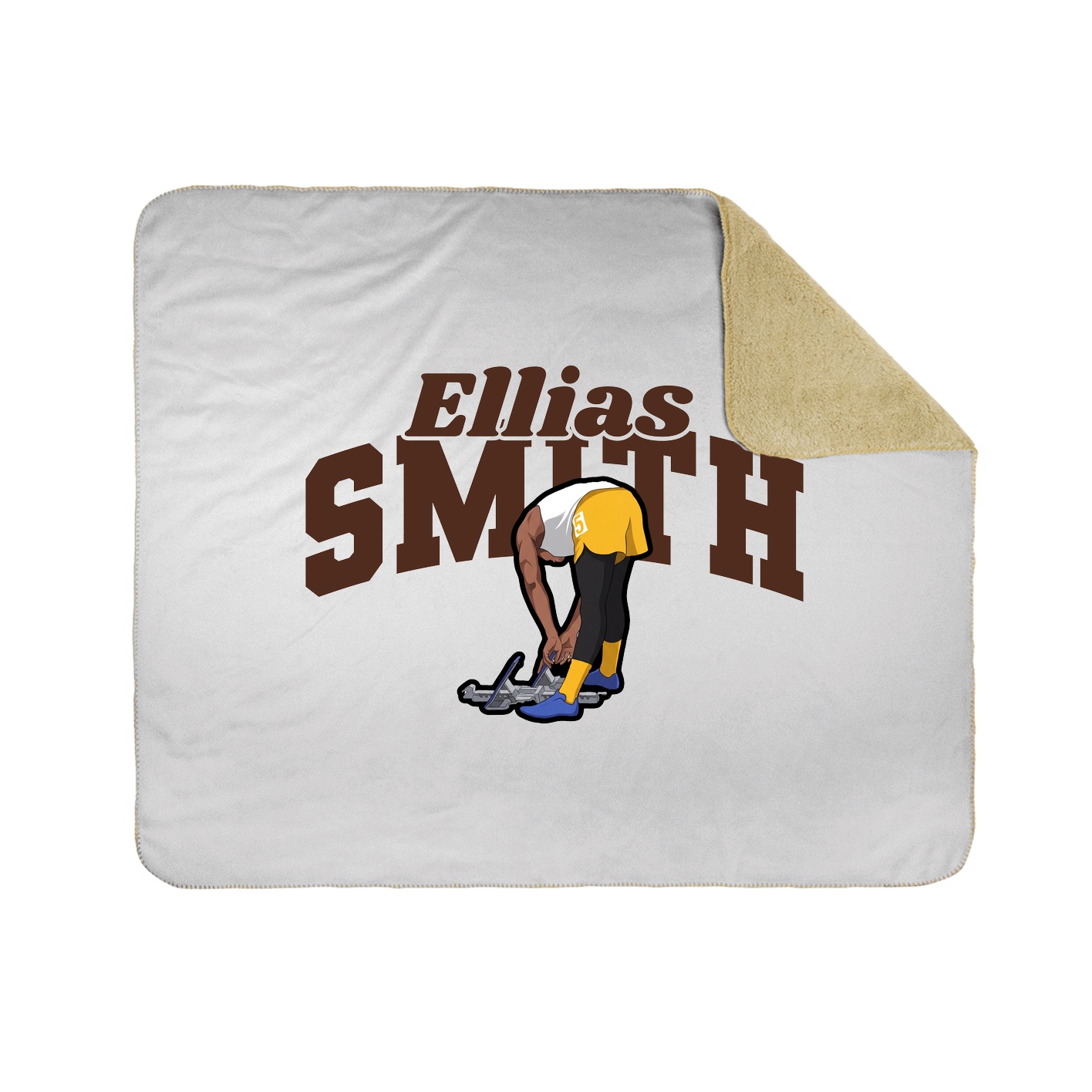 Throw Blanket — Signature Arch in White