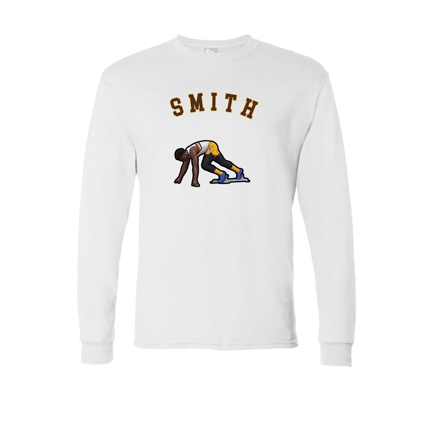 Long Sleeve Tee — Shirsey Arch in White