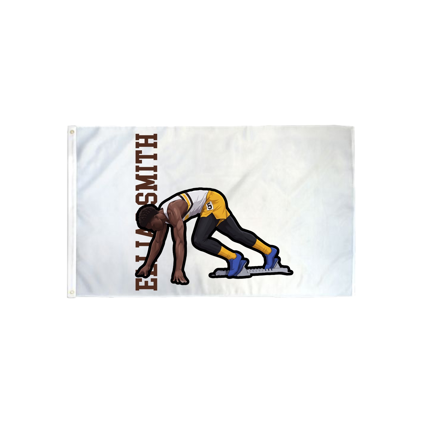 3x5 Flag — Name Vertical in Classic