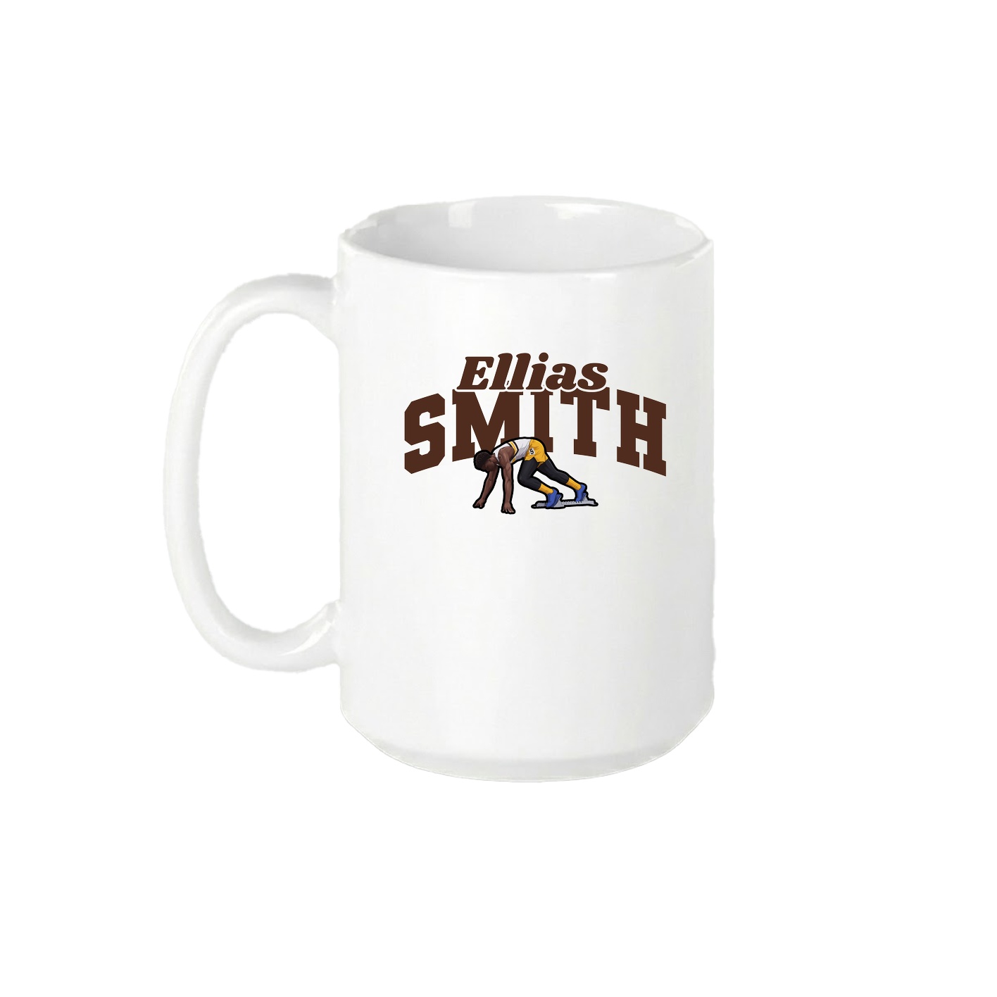 15oz Coffee Mug — Signature Arch in White