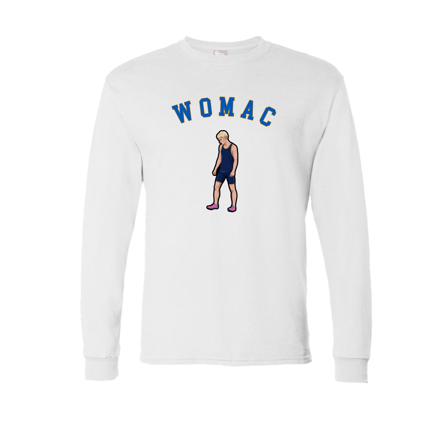 Long Sleeve Tee — Shirsey Arch in White
