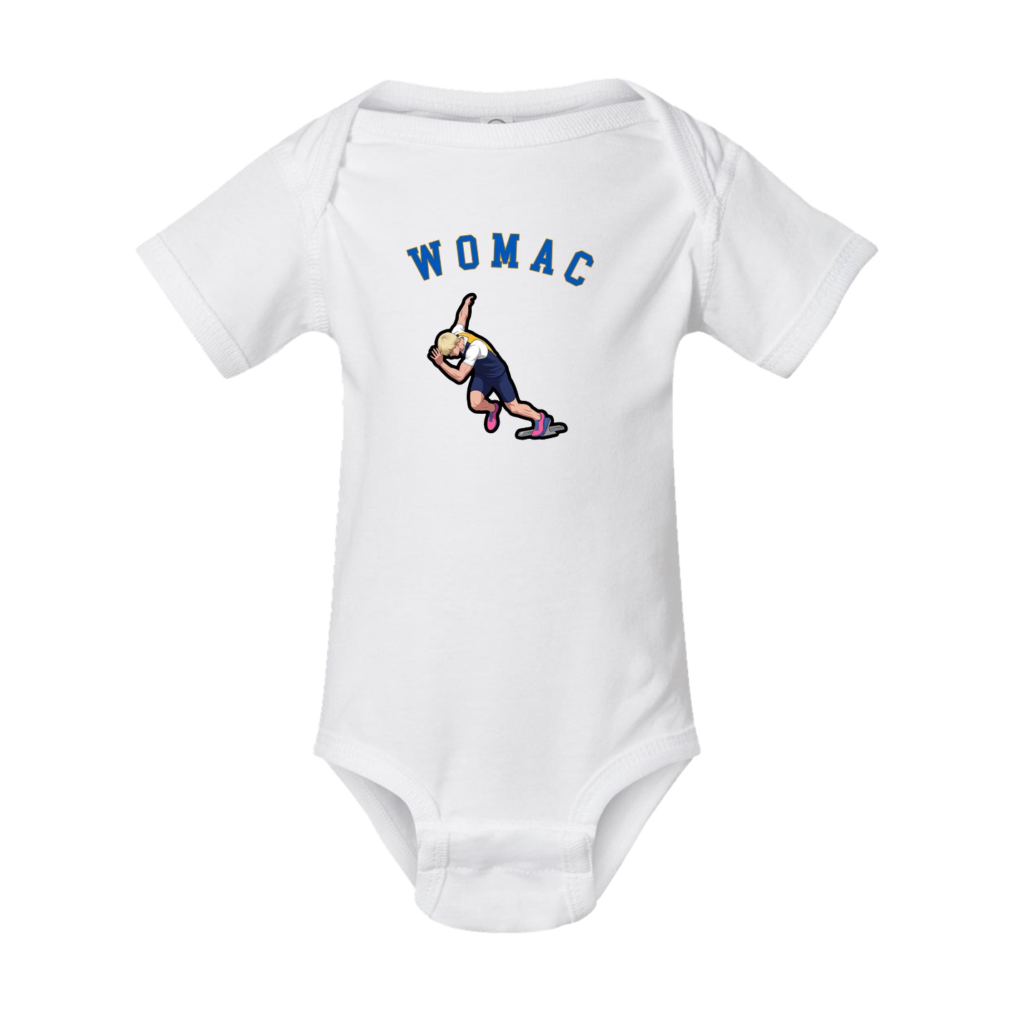 Baby Onesie — Shirsey Arch in White