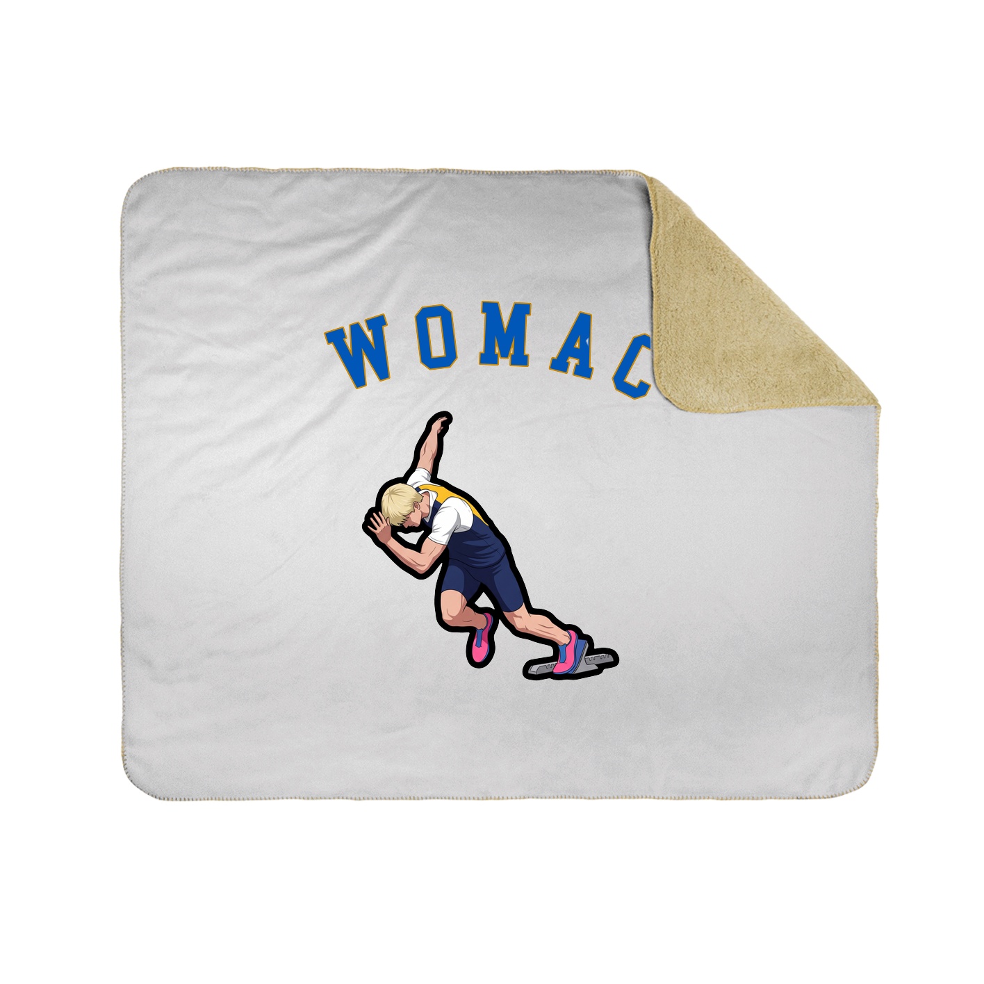 Throw Blanket — Shirsey Arch in White