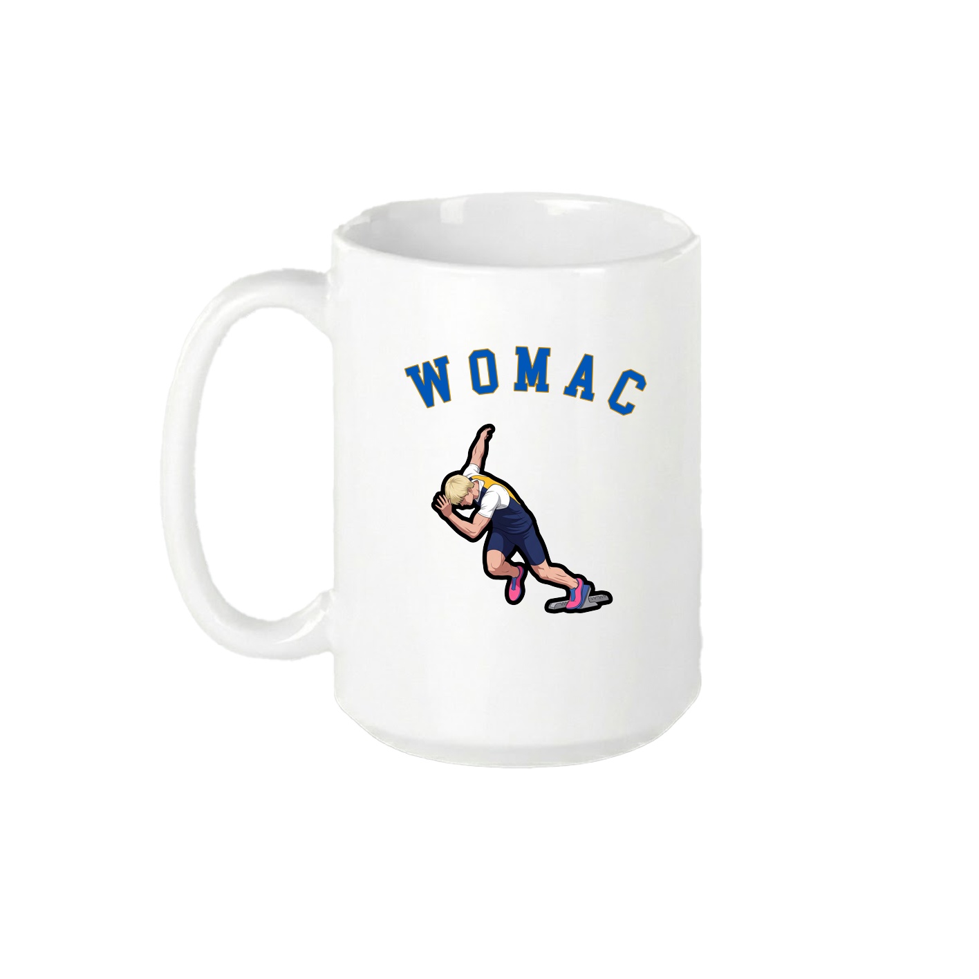 15oz Coffee Mug — Shirsey Arch in White