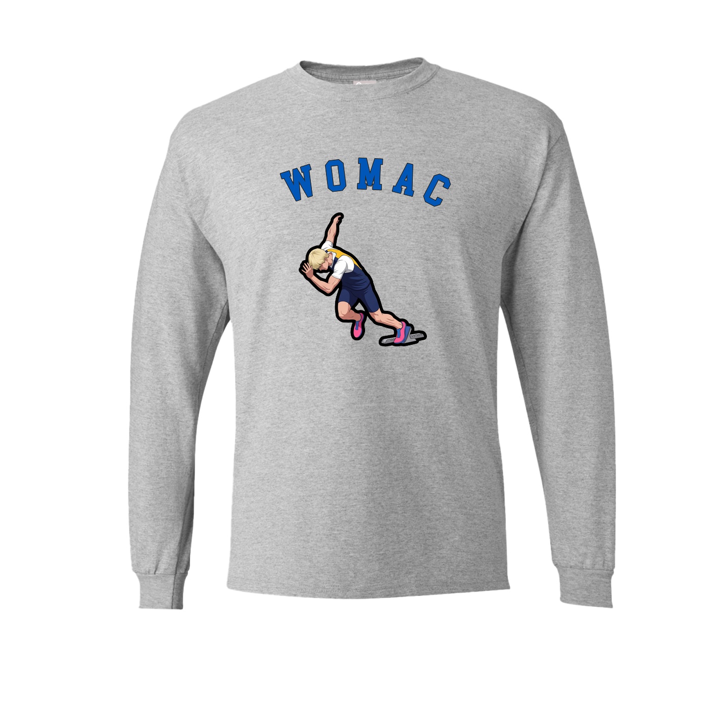 Long Sleeve Tee — Shirsey Arch in Grey