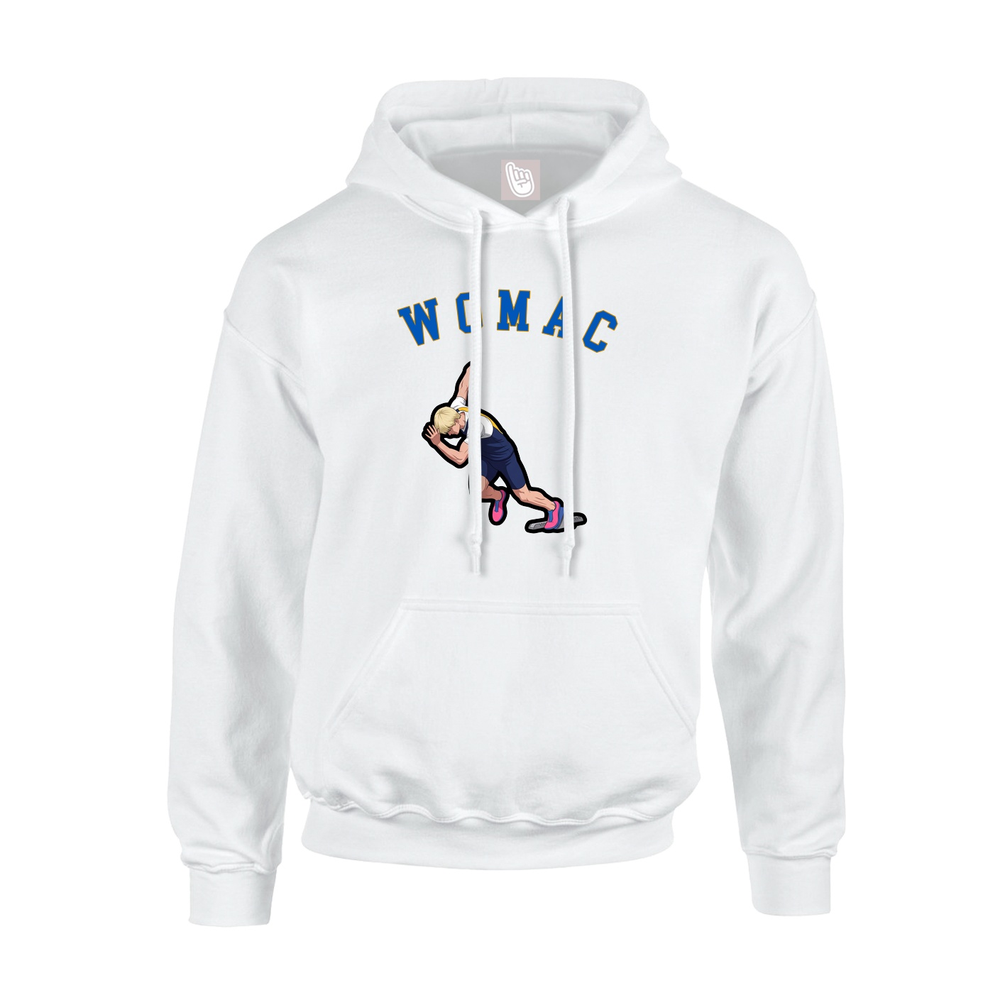 Hoodie — Shirsey Arch in White
