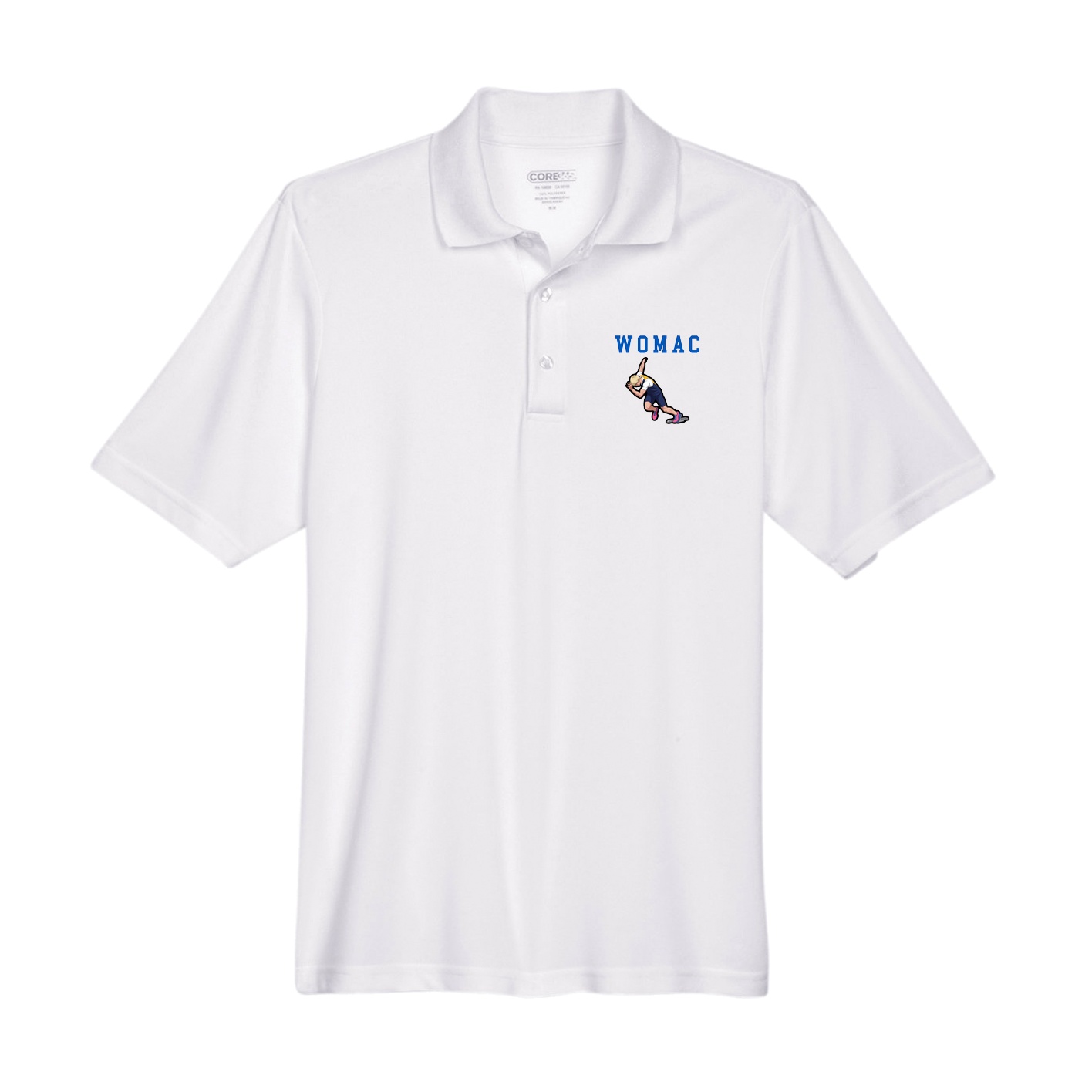 Performance Polo — Shirsey in White