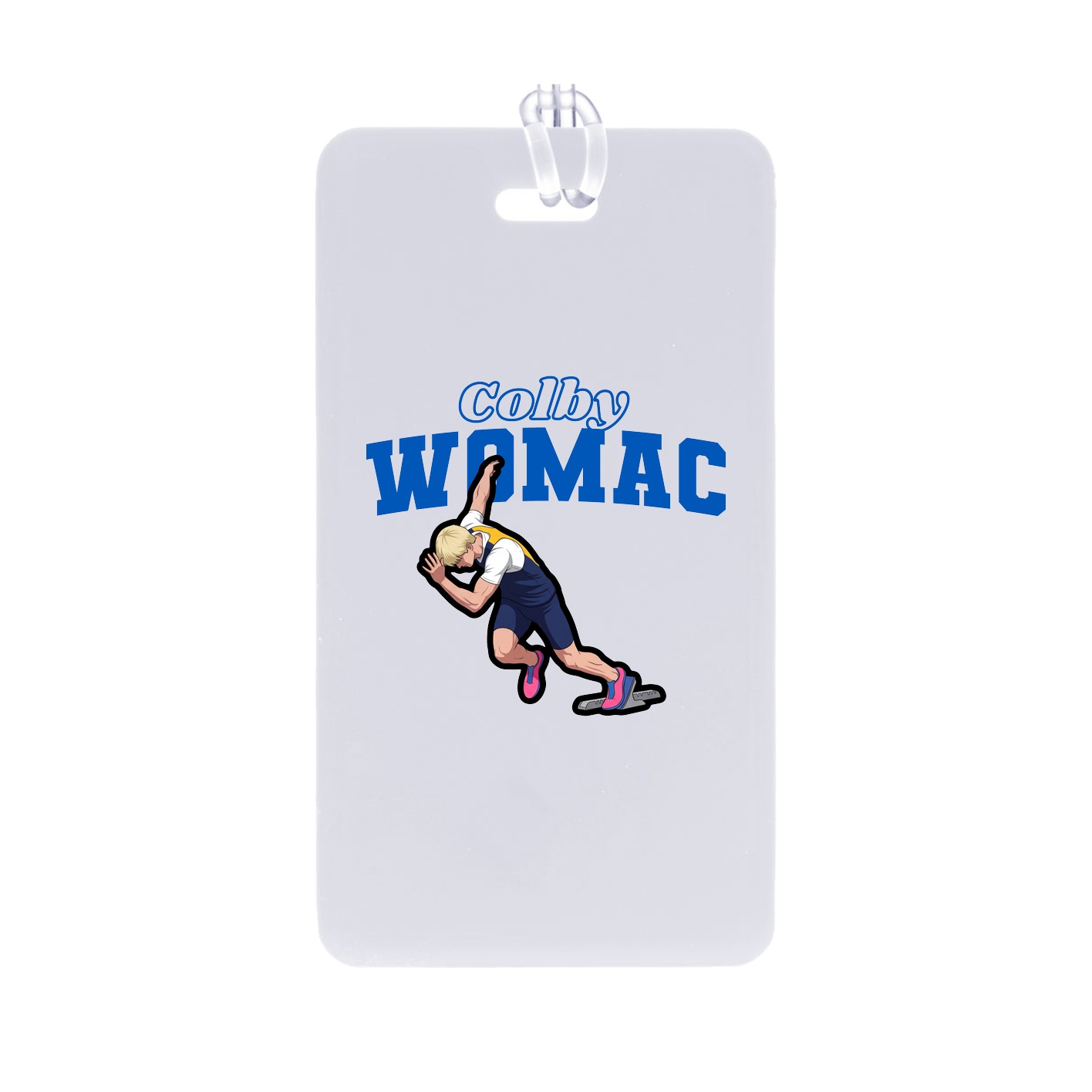 Bag Tag — Name Arch in Classic