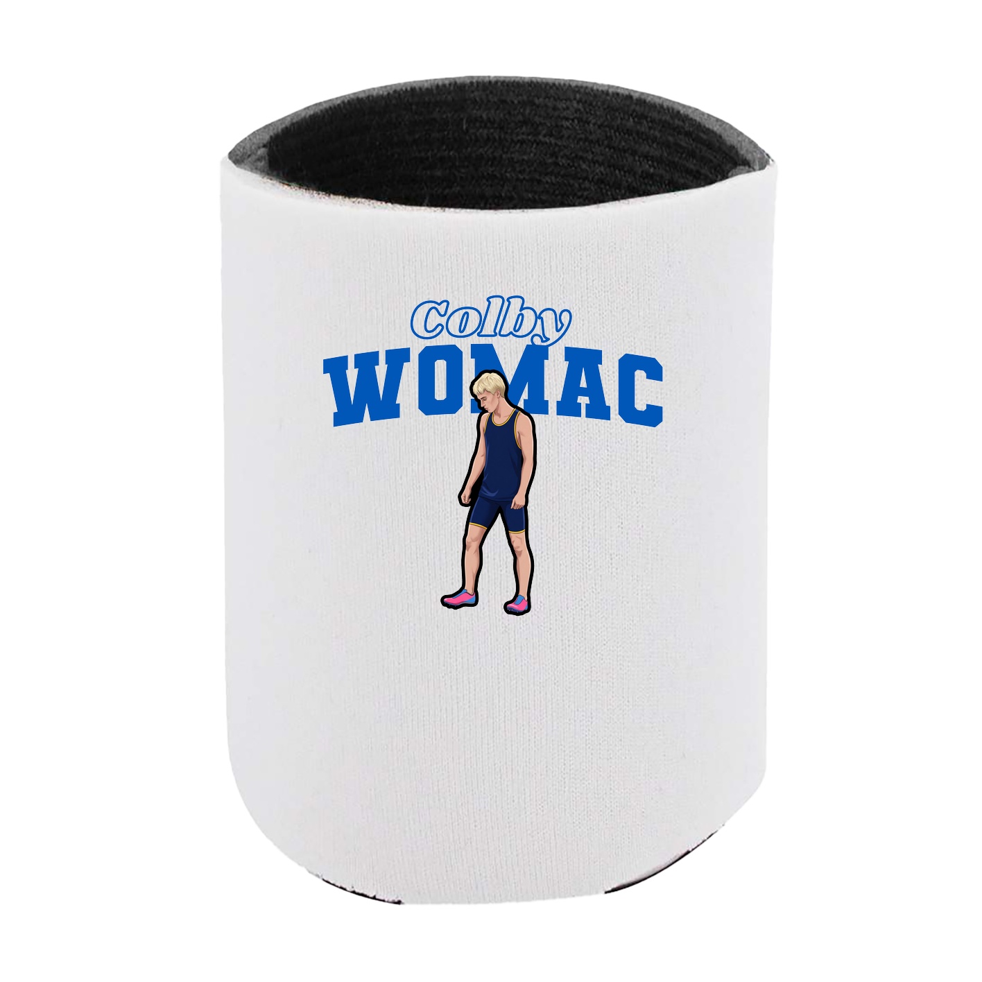 Can Holder — Name Arch in White
