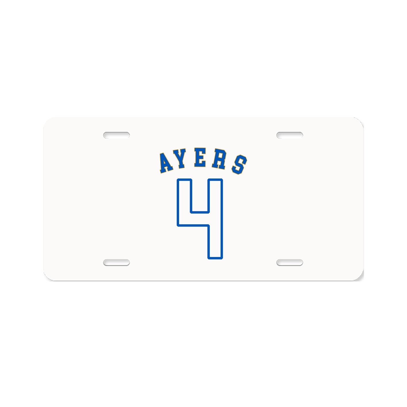 License Plate — Shirsey Arch in Classic