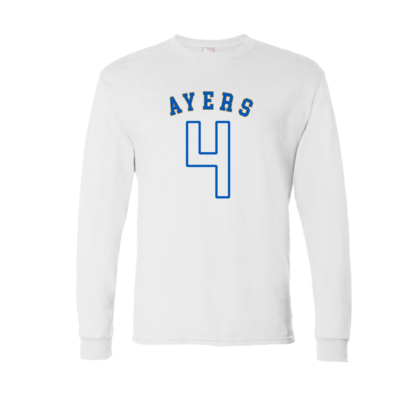 Long Sleeve Tee — Shirsey Arch in White