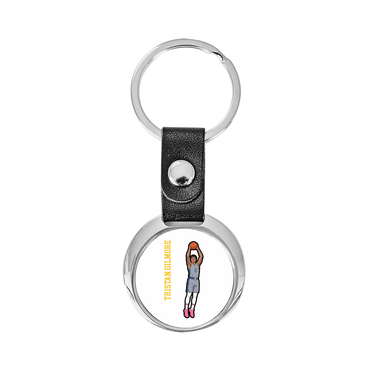 Key Chain — Name Vertical in Classic