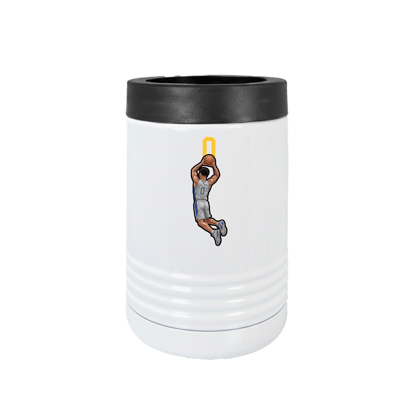 Beverage Holder — Number Top in White