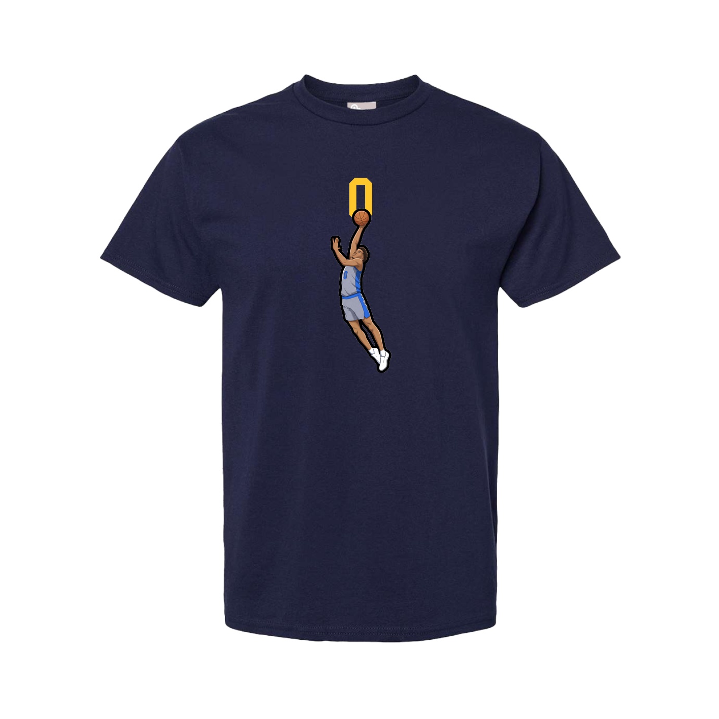 Tee — Number Top in Navy
