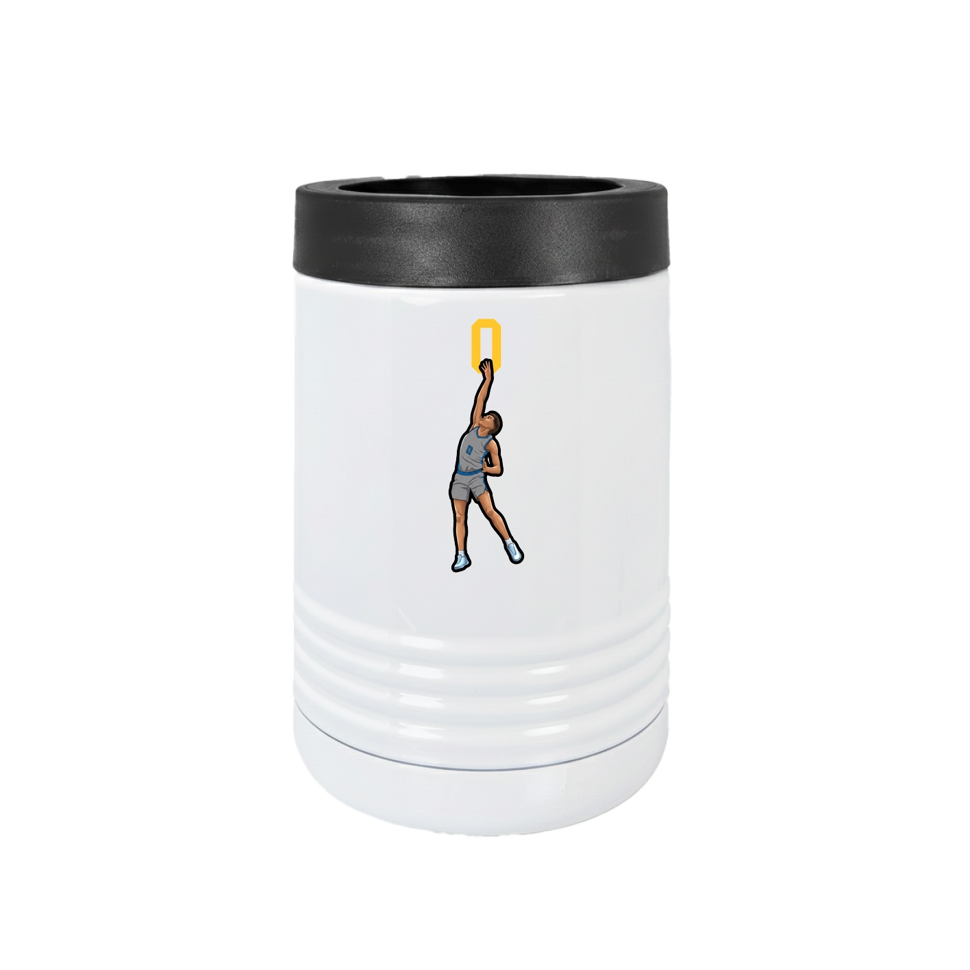 Beverage Holder — Number Top in White