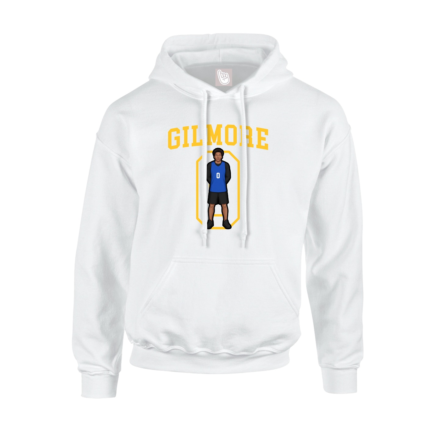 Hoodie — Shirsey in White