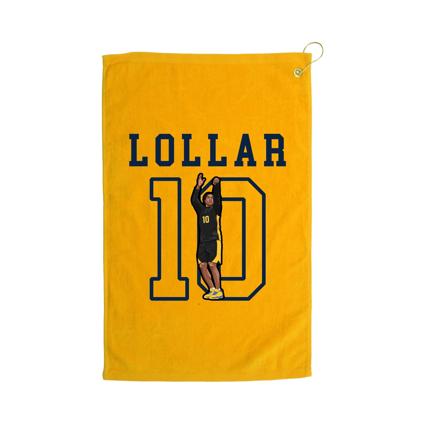Golf Towel — Shirsey in Gold