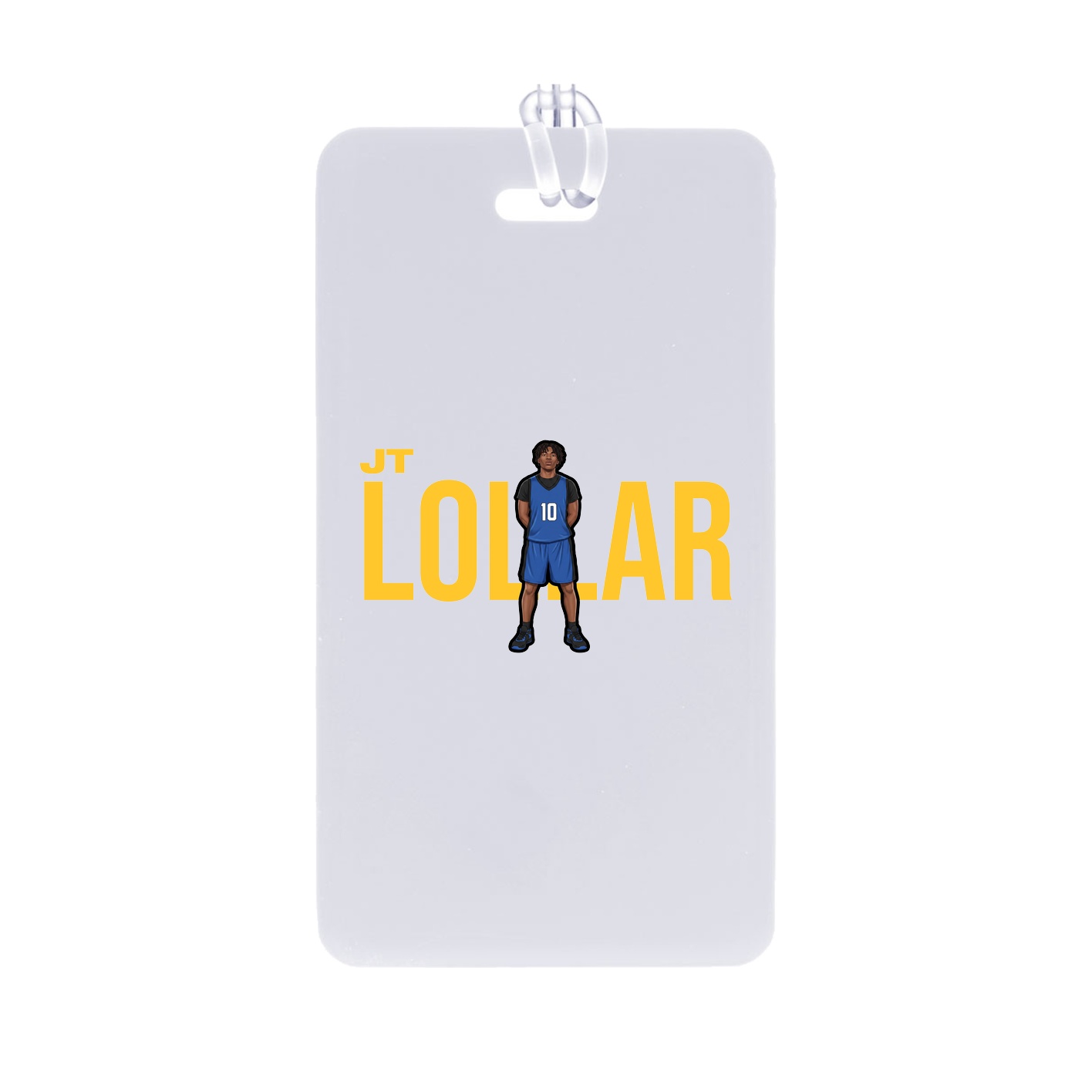 Bag Tag — Player Name in Classic