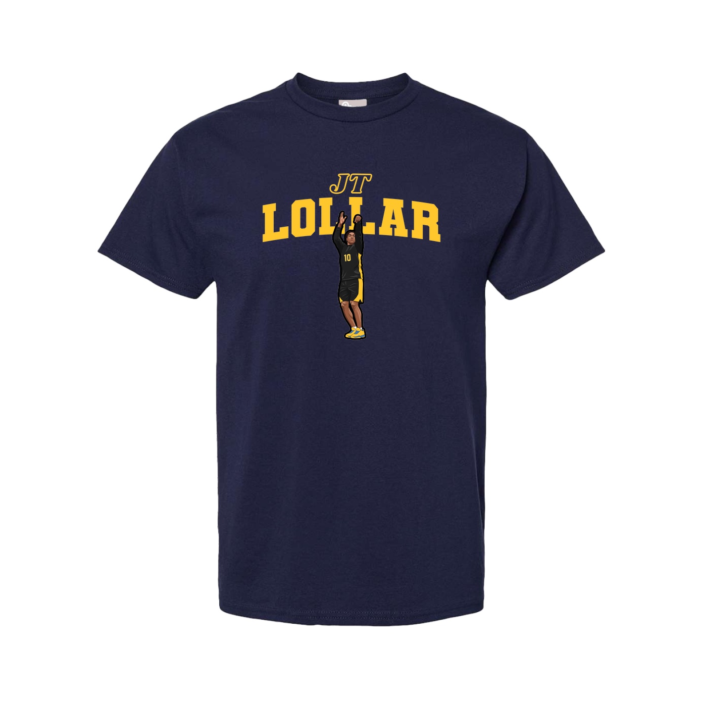 Youth Tee — Name Arch in Navy