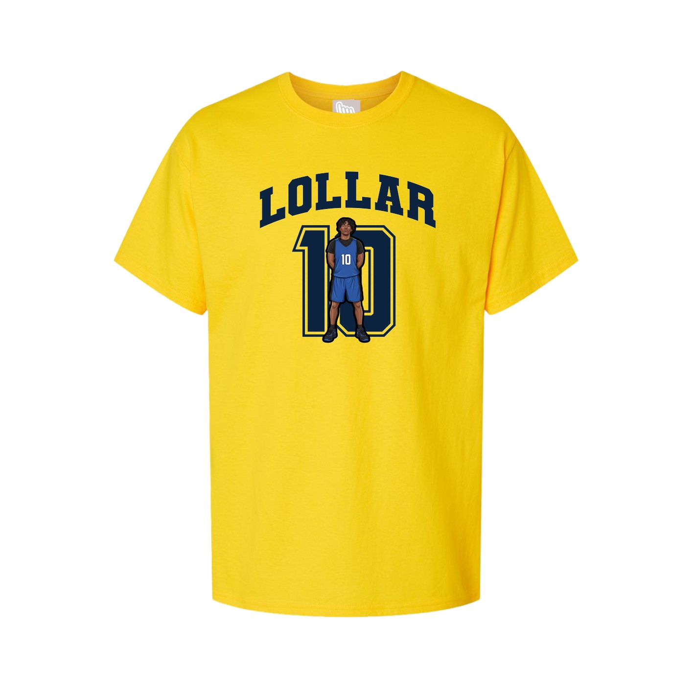 Tee — Number in Gold