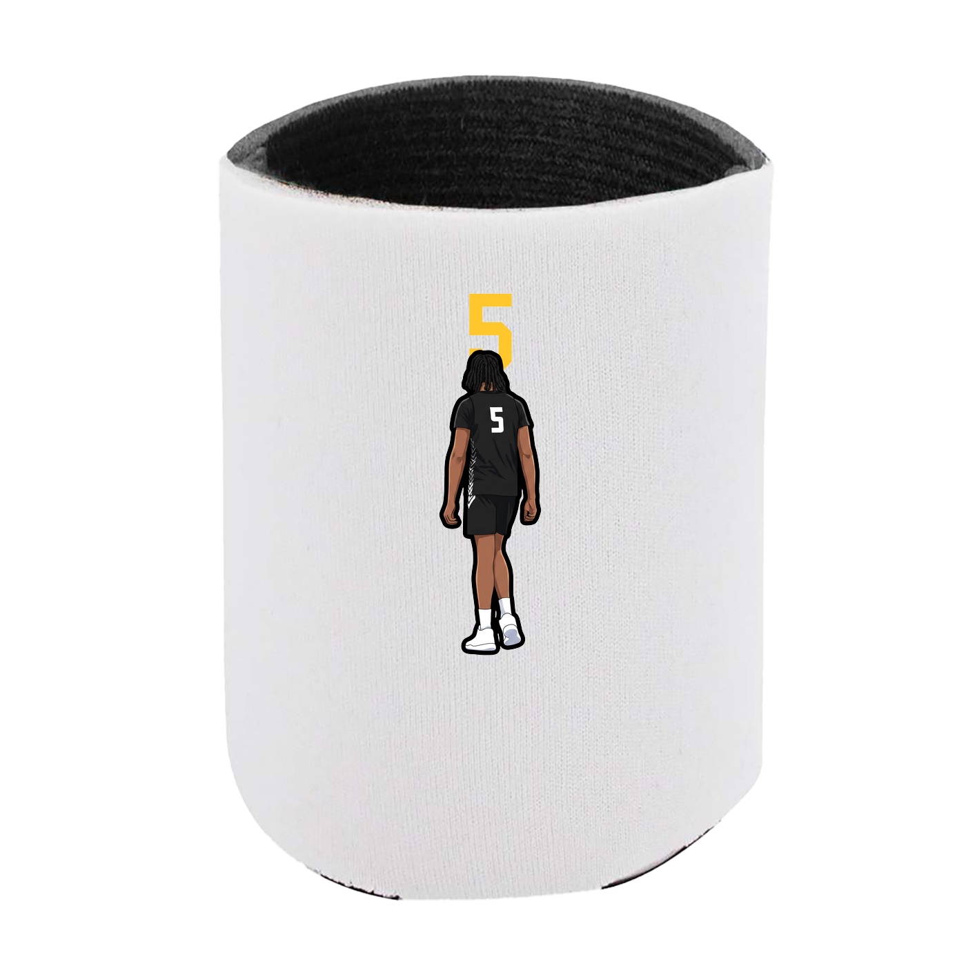 Can Holder — Number Top in White