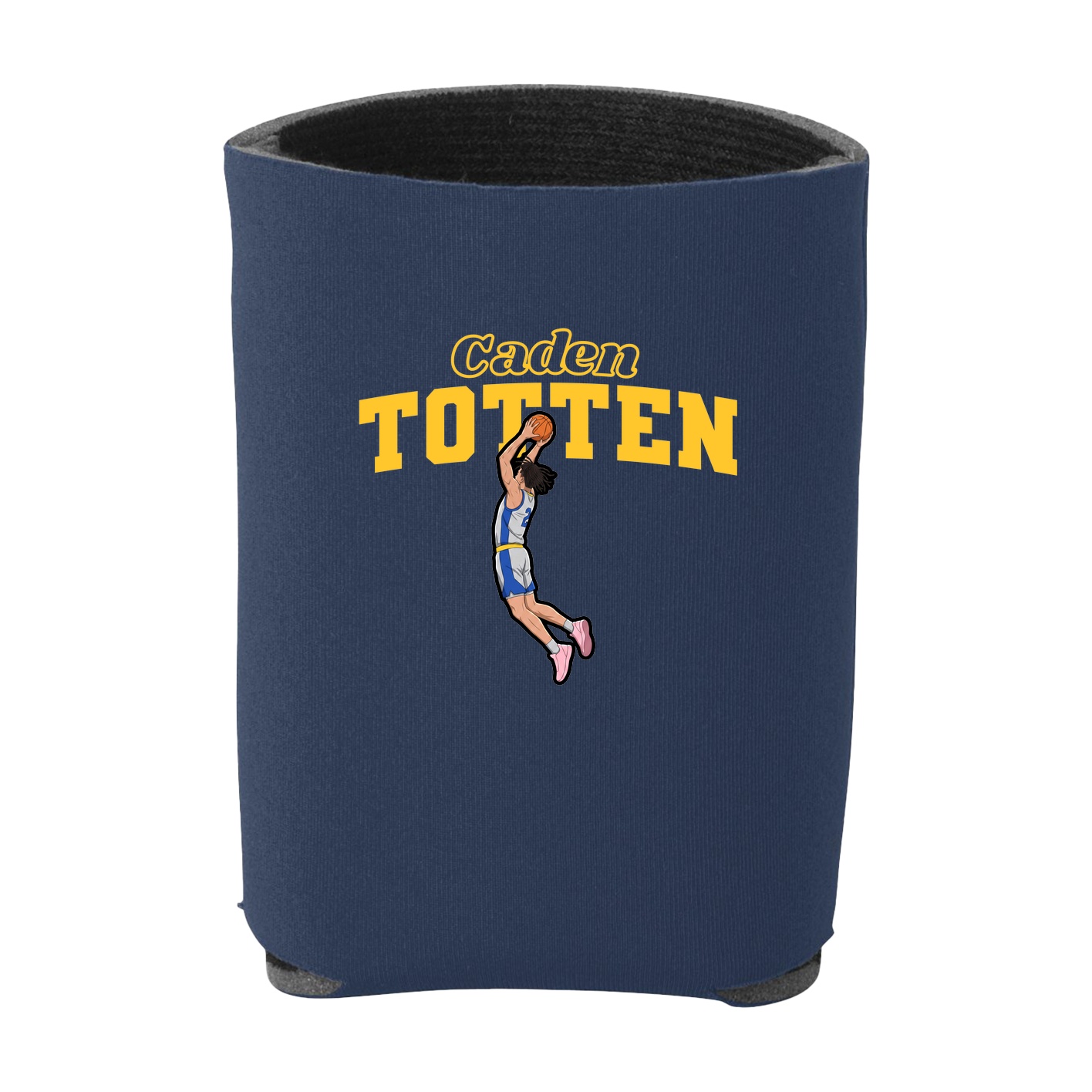 Can Holder — Name Arch in Navy