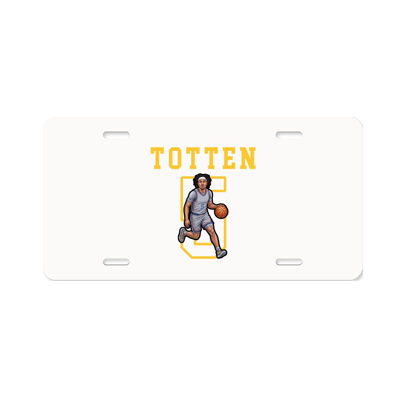 License Plate — Shirsey in Classic