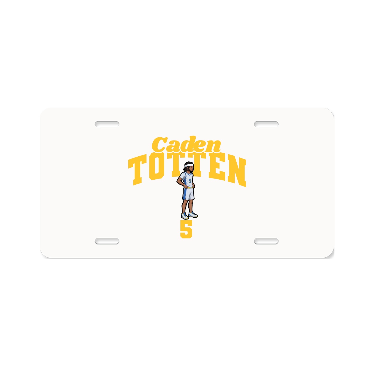 License Plate — Signature Arch in Classic