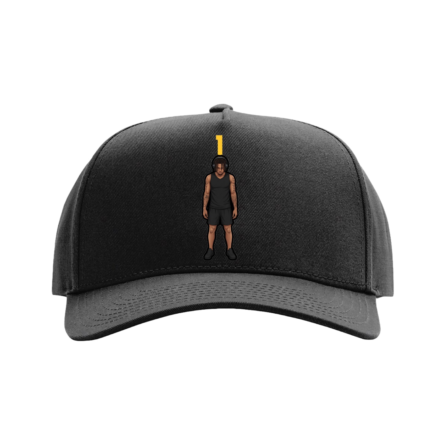 Full Fabric Five-Panel Champ Cap